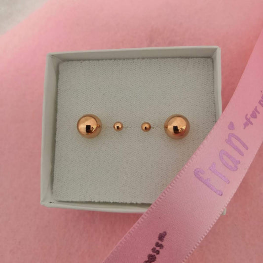 Mamá e Hija Bola Rose Gold